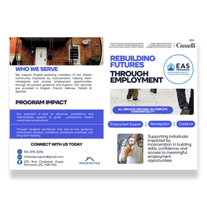 Front MJU English flyer